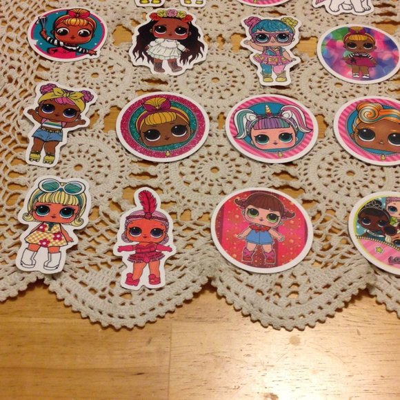 L.O.L. stickers for cellphones, laptop, lockers, crafts, scra… - Picture 4 of 5